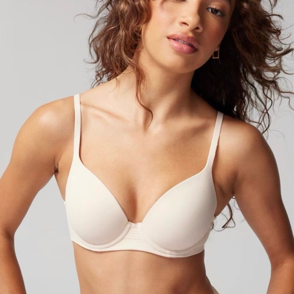 Soma Cream Underwire Embraceable Perfect Coverage Bra